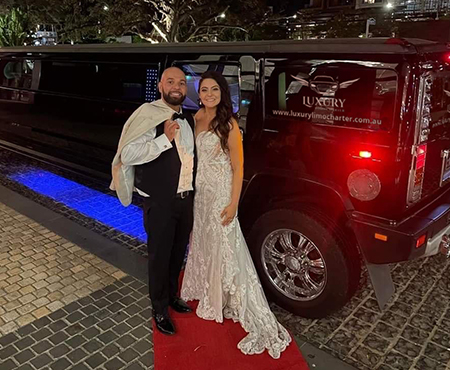 Black Hummer Limo for hire Geelong