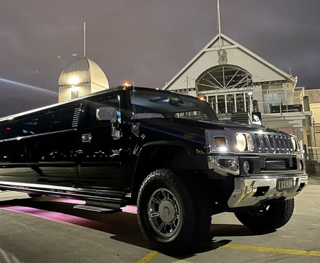 Black Hummer Limo for hire Geelong